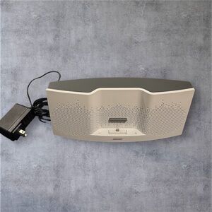 Bose Silver and Black Portable Speaker System